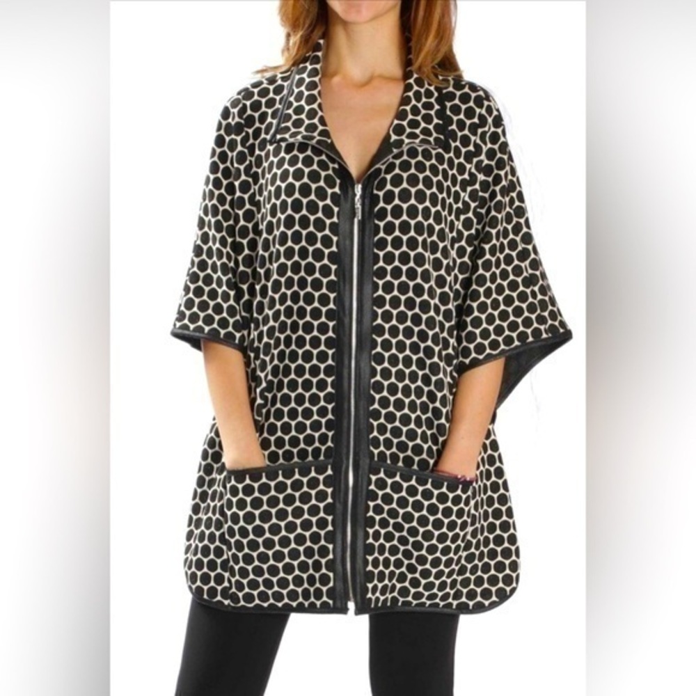 💋 Joseph Ribkoff Women's Jacket multi-coloured Black/Beige 10